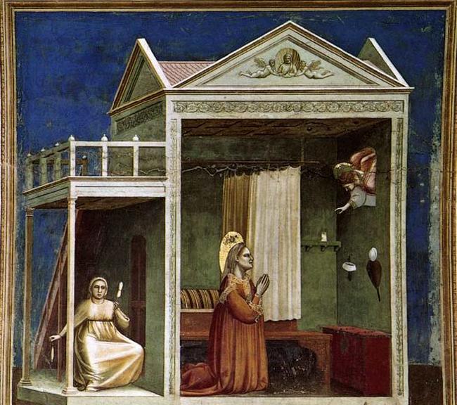 GIOTTO di Bondone Annunciation to St Anne Germany oil painting art